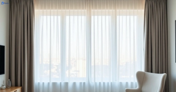 Freshly steam cleaned curtains in prairiewood-nsw QLD